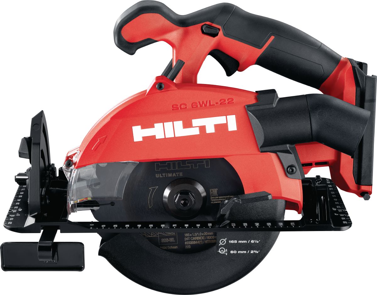 SC 6WL-22 木材用充電式サーキュラーソー - 切断工具 - Hilti Japan