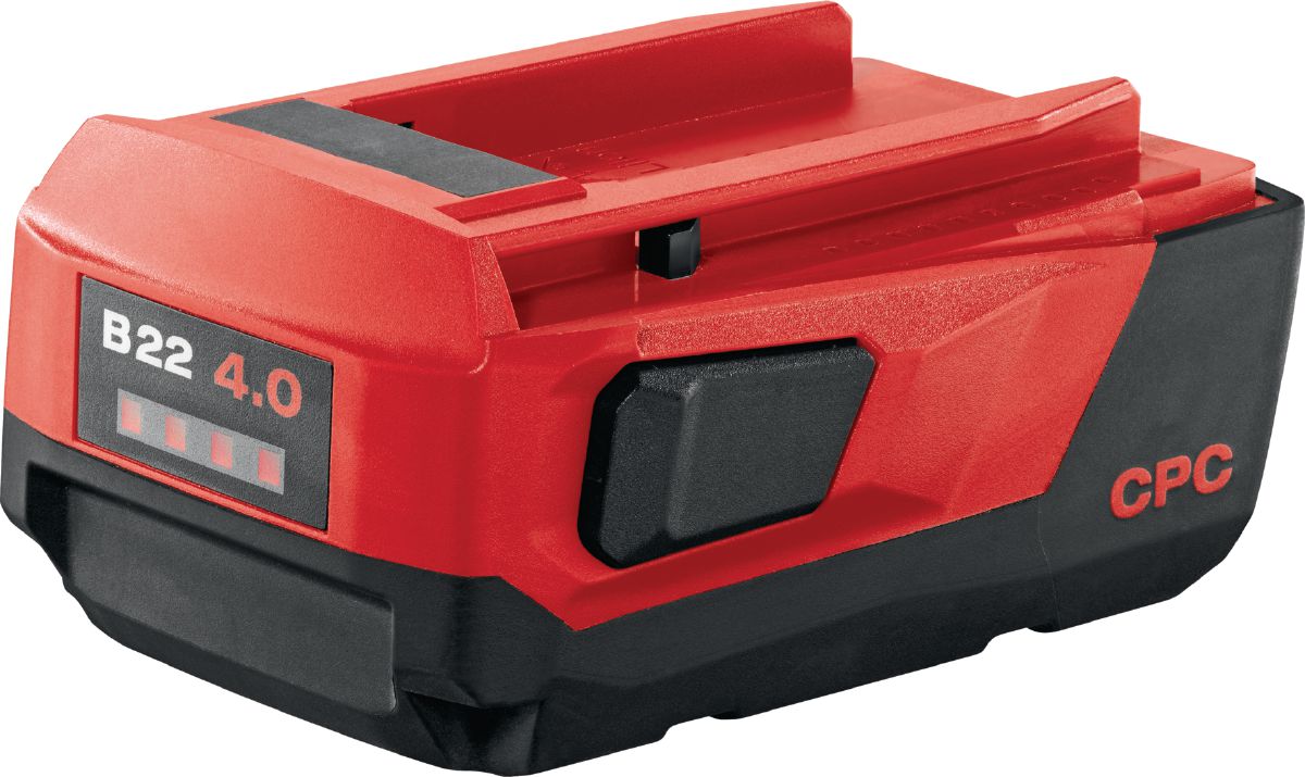 B22 4.0 22V バッテリー - 建設用電動工具用バッテリーパック - Hilti