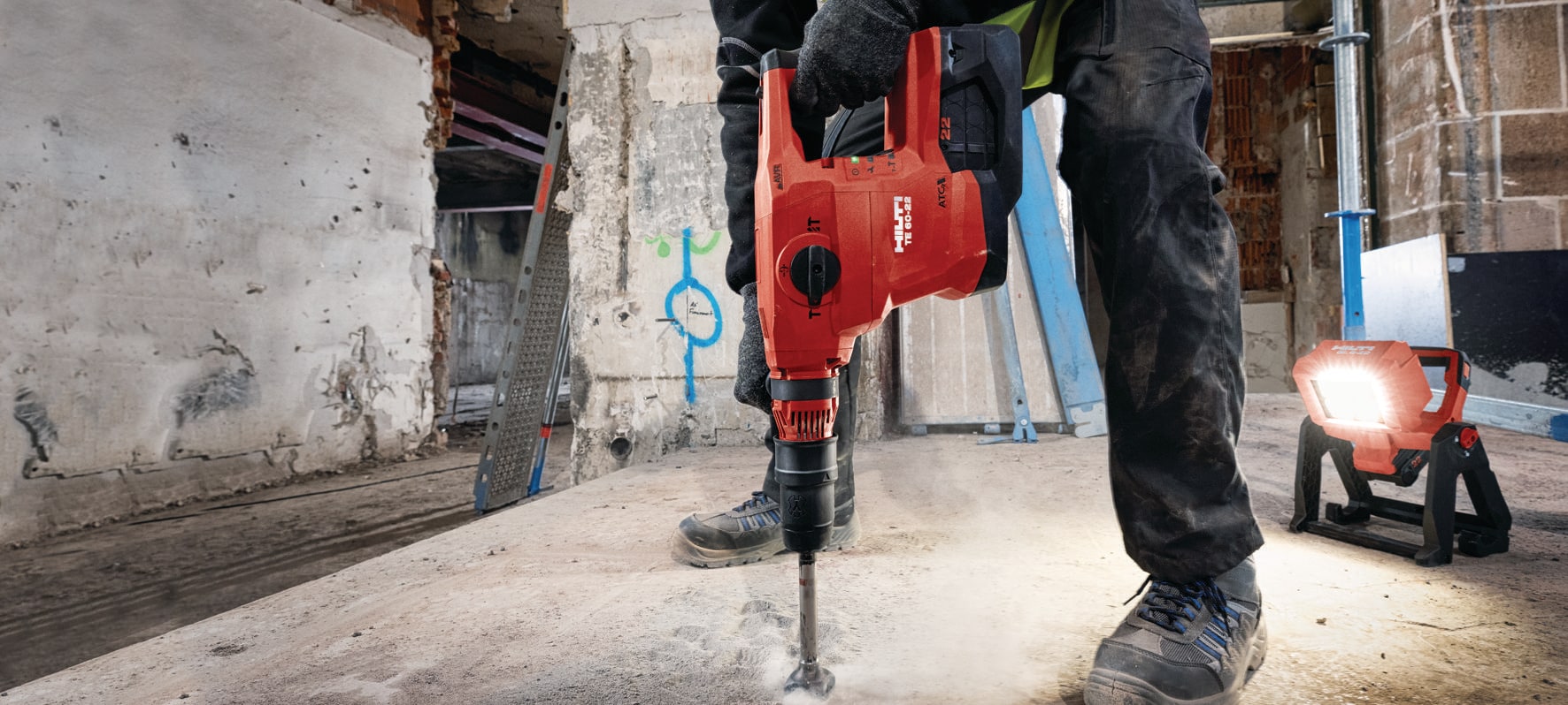 TE 60-22 充電式ロータリーハンマードリル - ハンマードリル - Hilti Japan