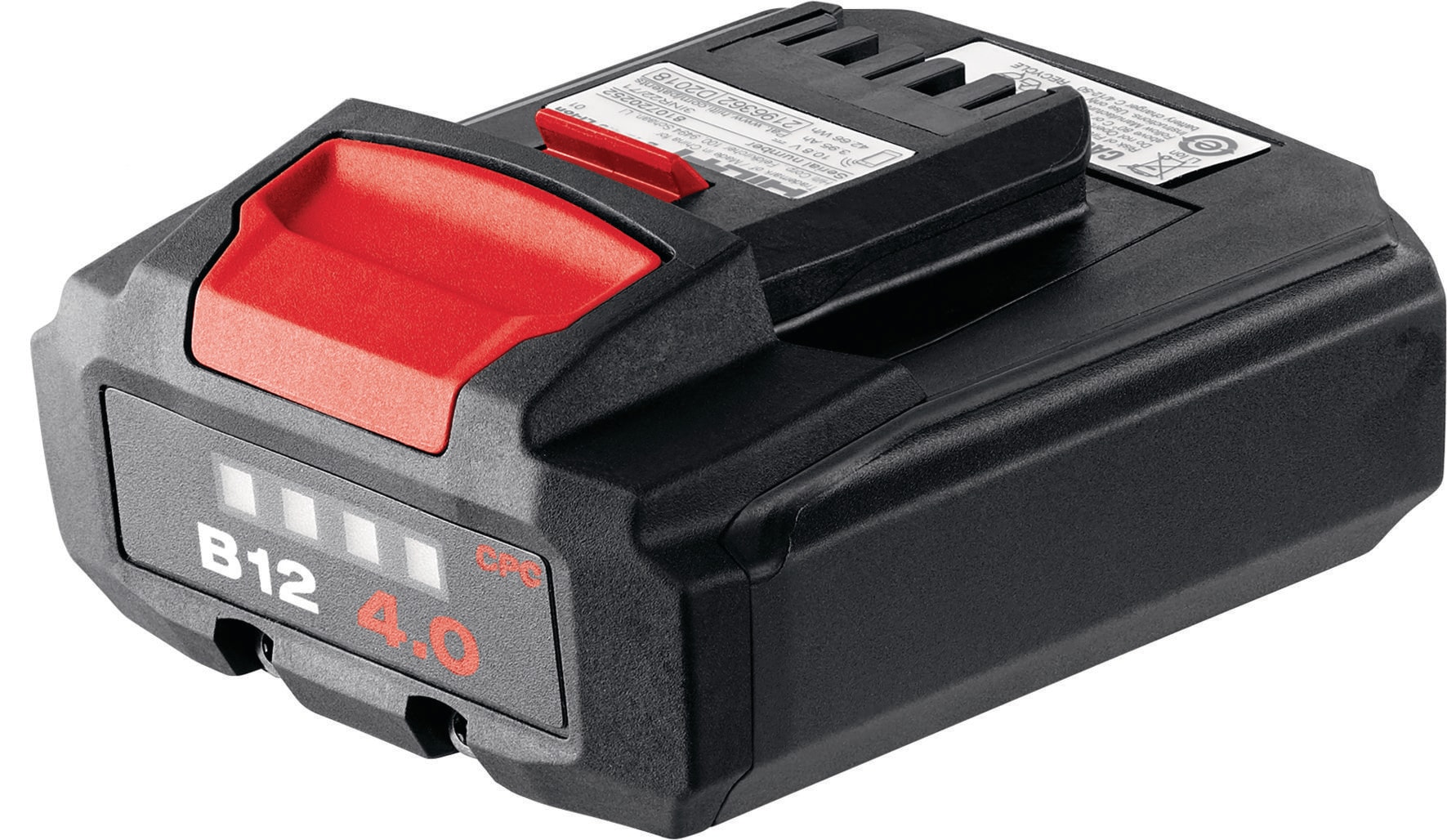 B12 4.0 12V バッテリー - 建設用電動工具用バッテリーパック - Hilti