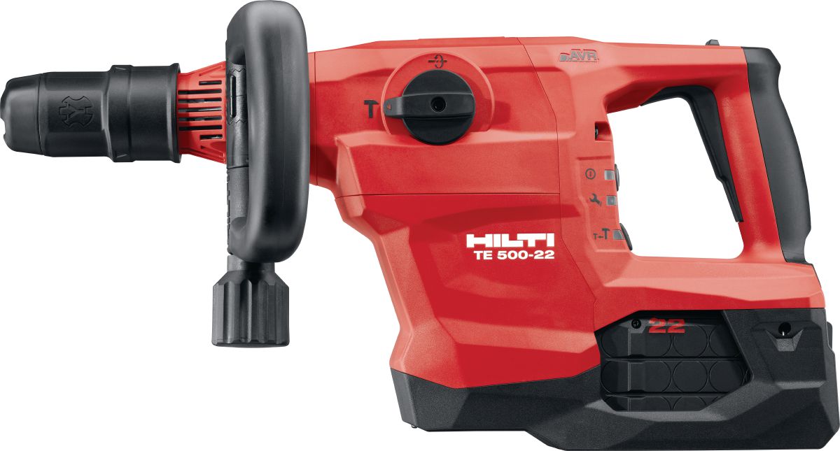 TE 500-22 充電式粉砕ハンマー - はつり機・ブレーカー - Hilti Japan