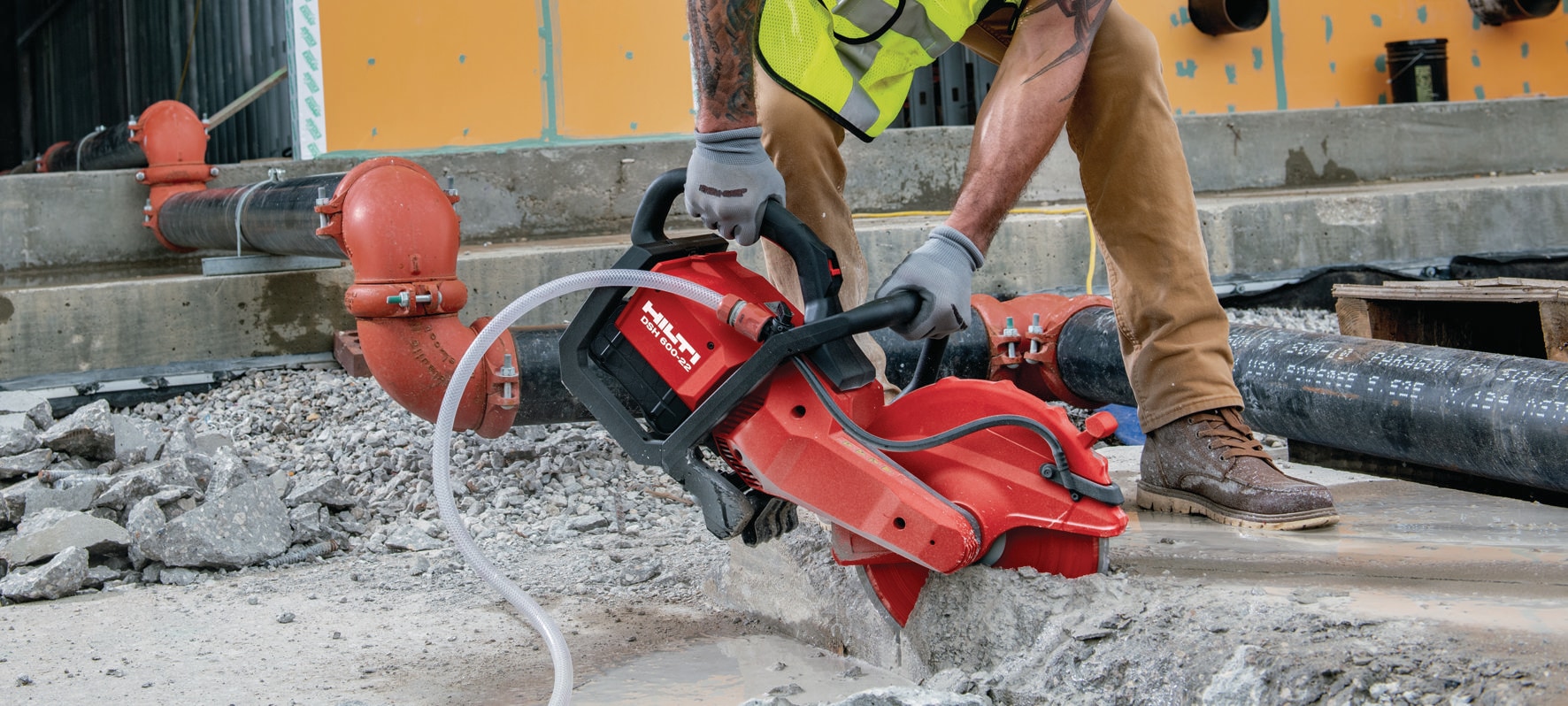 DSH 600-22 充電式カットオフソー - 充電式・電動・エンジンカッター - Hilti Japan