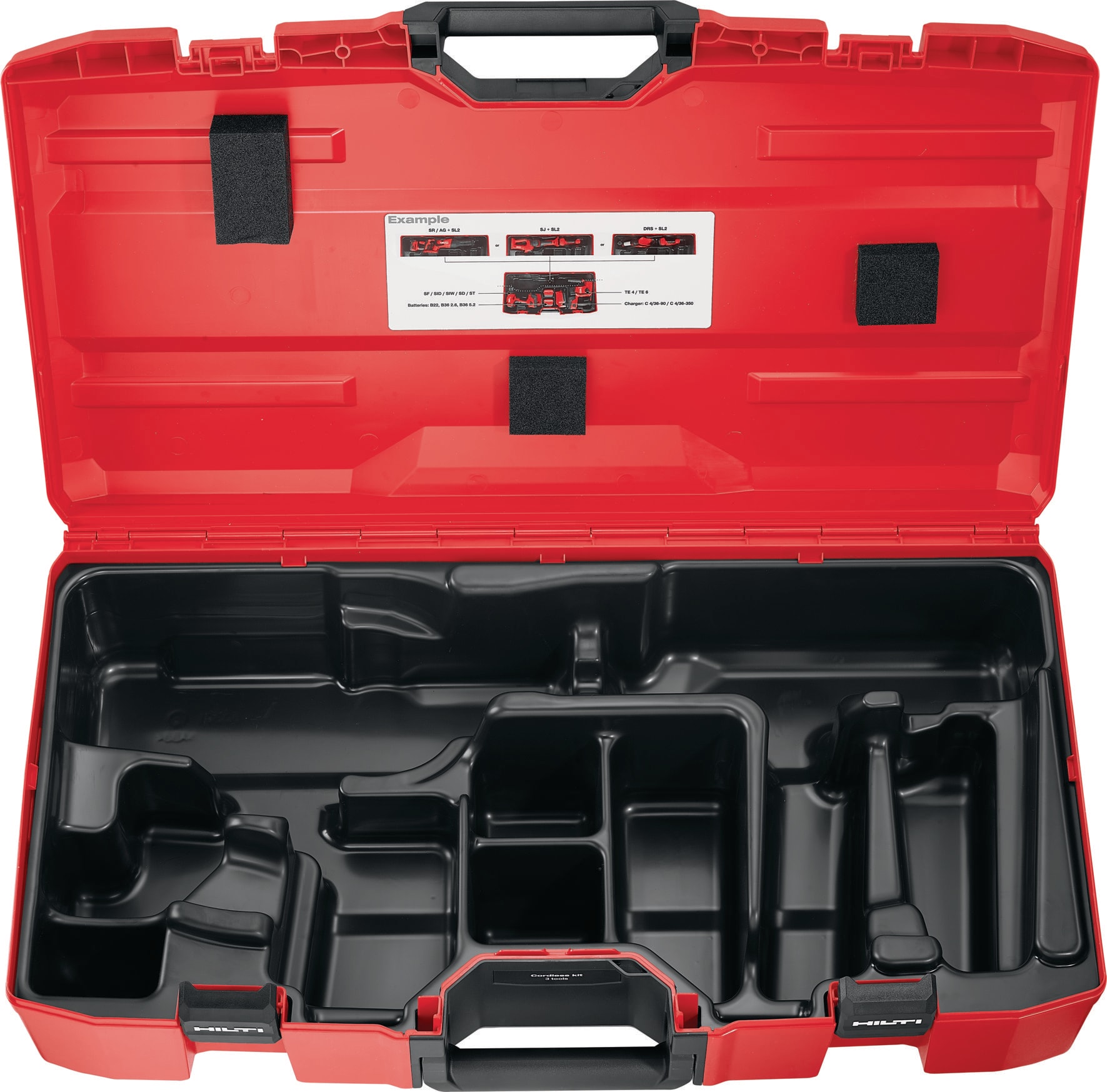 ツールケース kit 3 tools L 空 - ツールケースとソフトバッグ - Hilti